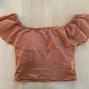 Cashew Ruffle Top